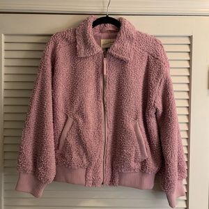 Purple Zip Up Sweatshirt